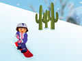 Spēle Dora Snow skates