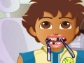 Spēle Dora and Diego at dentist