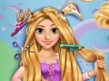 Spēle Rapunzel. Real haircuts