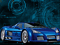 Spēle Blue Demon Car