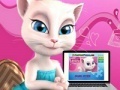 Spēle Talking Angela. Jigsaw puzzle