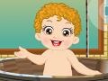 Spēle Cute Little Baby Bathing
