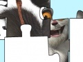 Spēle Animals from Madagascar - Puzzle