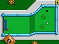 Spēle Mini golf with leopard