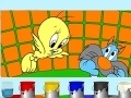 Spēle Sylvester and Tweety: Paint a Picture