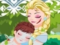 Spēle Elsa Anna Frostbite Doctor