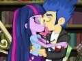 Spēle Equestria Girls: Kisses of Twilight and Flash