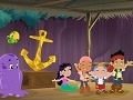 Spēle Jake Neverland Pirates: Jake and his friends - Puzzle