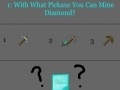 Spēle Minecraft 1.3.2 - Quiz 1