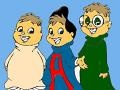 Spēle Alvin and the Chipmunks: Coloring 
