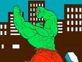 Spēle Hulk: Cartoon Coloring