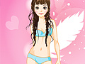 Spēle Pink Feather Dress Up