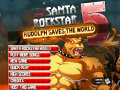 Spēle Santa Rockstar: Metal Xmas 5 – Rudolph Saves The World 
