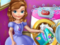 Spēle Princess Sofia Laundry Day
