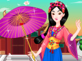 Spēle Cute Mulan Royal Dressup