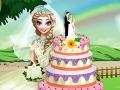 Spēle Elsa's Wedding Cake Cooking