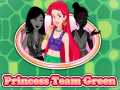 Spēle Princess Team Green 