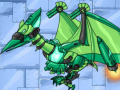 Spēle Combine! Dino Robot - Ptera Green 