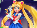 Spēle Rapunzel Sailor Moon Cosplay 