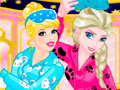 Spēle Princesses Pajama Party Funny Faces