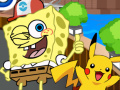 Spēle Sponge Bob Pokemon Go