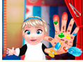 Spēle Baby Elsa Hand Doctor