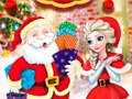 Spēle Elsa Make Christmas Gift