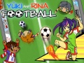 Spēle Yuki and Rina Football