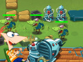 Spēle Phineas and Ferb Backyard Defense