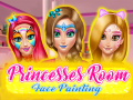 Spēle Princesses Room Face Painting