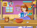Spēle Sofia cooking Princess Cake