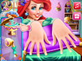 Spēle Mermaid Princess Nails Spa
