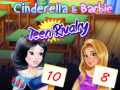 Spēle Cinderella & Barbie Teen Rivalry