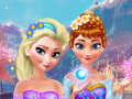 Spēle Anna and Elsa Makeover