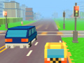 Spēle Pixel Road Taxi Depot