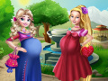 Spēle Disney Princess Pregnant Bffs