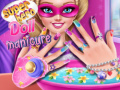 Spēle Superhero doll manicure