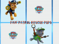 Spēle Paw Patrol Rescue Pups