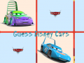 Spēle Guess Disney Cars