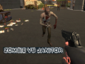 Spēle Zombie vs Janitor