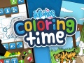 Spēle Hello kids Coloring Time