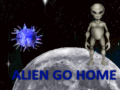 Spēle Alien go home