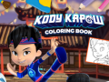 Spēle Kody Kapow Coloring Book
