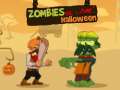 Spēle Zombies Vs Halloween