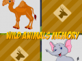 Spēle Wild Animals Memory