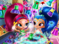 Spēle Shimmer And Shine Wardrobe Cleaning