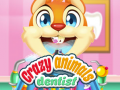 Spēle Crazy Animals Dentist