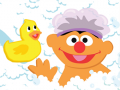 Spēle 123 Sesame Street: Ernie's Bathtime Fun