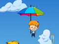 Spēle Umbrella Falling Guy