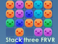 Spēle Stack three FRVR